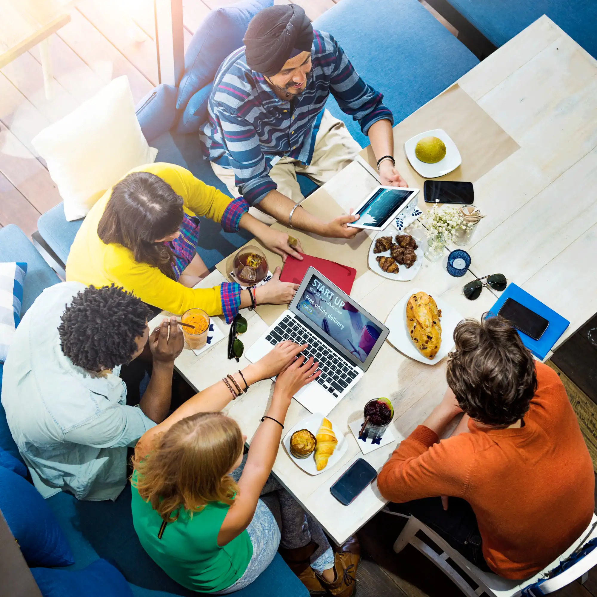 Local Visibility Lab team working on real estate marketing strategies