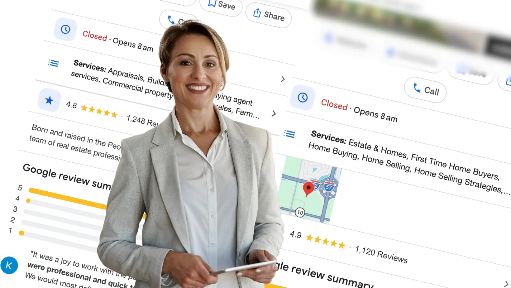 well-optimized Google Business Profile for Realtors